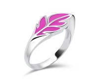 Colorful Leaf Fashion Rings NSR-33E